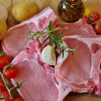 chops, pig, pork chop