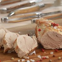 pork loin, meat, fillet