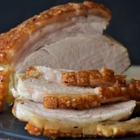roast pork, pig, crust roast