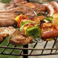 grill, flesh, grilling